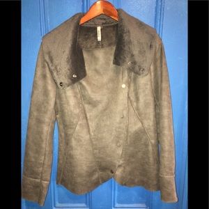 Womens shearling-like jacket